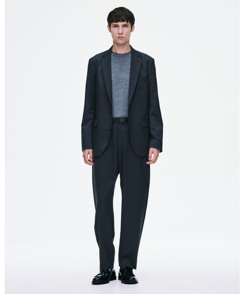 SOPHNET.(ソフネット)の「WOOL GABARDINE STANDARD 2-BUTTON JACKET(テーラードジャケット・メンズ・チャコールグレー/ネイビー・2/1/5/4/3)」の5枚目の写真