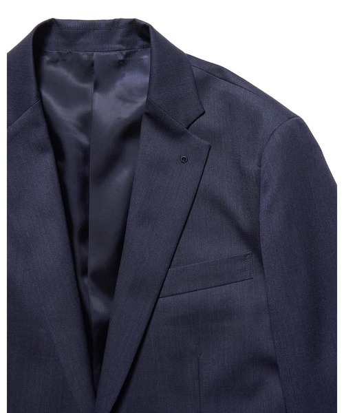 SOPHNET.(ソフネット)の「WOOL GABARDINE STANDARD 2-BUTTON JACKET(テーラードジャケット・メンズ・チャコールグレー/ネイビー・2/1/5/4/3)」の7枚目の写真