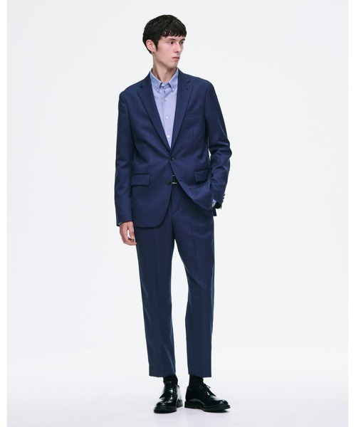 SOPHNET.(ソフネット)の「WOOL GABARDINE STANDARD 2-BUTTON JACKET(テーラードジャケット・メンズ・チャコールグレー/ネイビー・2/1/5/4/3)」の4枚目の写真