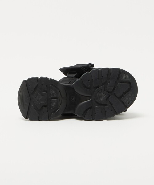 SY UNITED ARROWS(シーユナイテッドアローズ)の「<SY>ビッグリボンベルクロ サンダル75(サンダル・レディース・ブラック・S/L/M)」の6枚目の写真