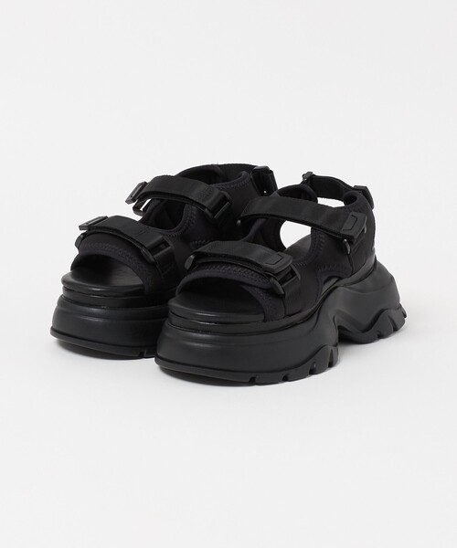SY UNITED ARROWS(シーユナイテッドアローズ)の「<SY>ビッグリボンベルクロ サンダル75(サンダル・レディース・ブラック・S/L/M)」の11枚目の写真