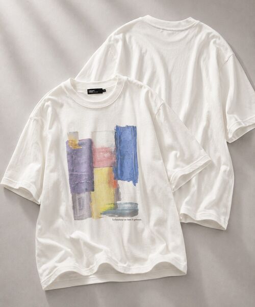 CRAFT STANDARD BOUTIQUE(クラフトスタンダードブティック)の「アート&シグネチャーTシャツ(Tシャツ/カットソー・メンズ・C/A/B・M/L)」の1枚目の写真