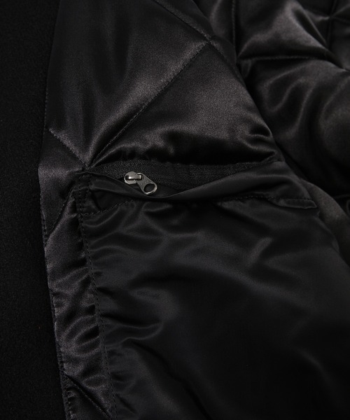 JUNYA WATANABE MAN(ジュンヤワタナベマン)の「Stussy W-NAME 「Dragon」PRINT STADIUM JACKET(スタジャン・メンズ・ブラック・L/M/S/XS/XL)」の6枚目の写真