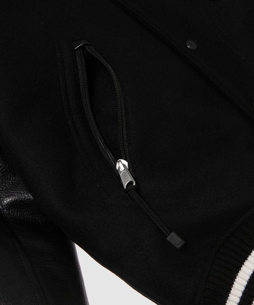 JUNYA WATANABE MAN(ジュンヤワタナベマン)の「Stussy W-NAME 「Dragon」PRINT STADIUM JACKET(スタジャン・メンズ・ブラック・L/M/S/XS/XL)」の10枚目の写真
