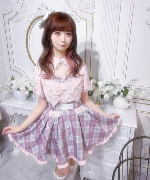 Ank Rouge(アンクルージュ)の「ドッキングセットアップ(ワンピース・レディース・ブラック/ピンク・M)」の15枚目の写真