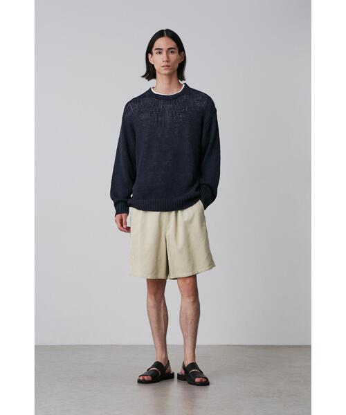 YLEVE（イレーヴ）の「YLEVE / ORGANIC COTTON CORDUROY SHORTS（その他パンツ・メンズ・イエロー・4/5）」の2枚目の写真