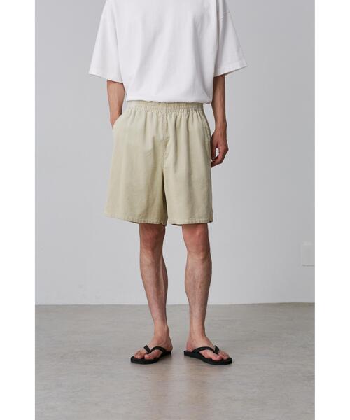 YLEVE（イレーヴ）の「YLEVE / ORGANIC COTTON CORDUROY SHORTS（その他パンツ・メンズ・イエロー・4/5）」の4枚目の写真