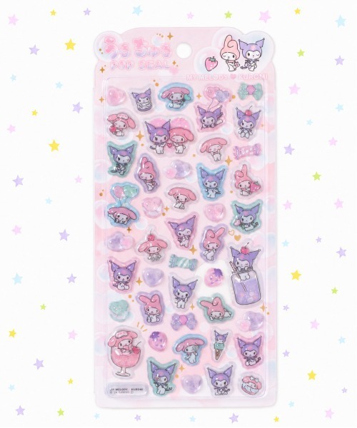 nini toys(ニニトイズ)の「【nini toys】≪サンリオ≫うるちゅるポップシール(ステッカー/テープ・レディース・C/B/A/D・ONESIZE)」の3枚目の写真