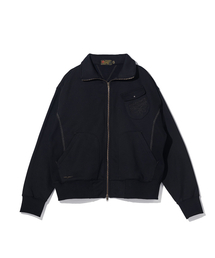 OGARP（オガープ）の「High Neck Zip-up Sweat Shirt Black（パーカー）」