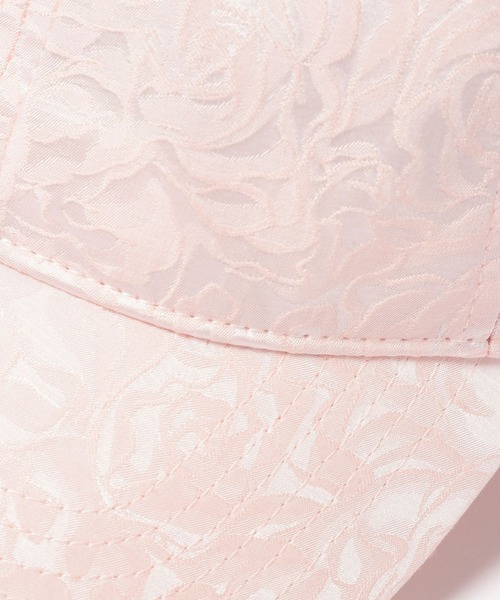 Heather（ヘザー）の「ROSEジャガードCAP　1056197（キャップ・レディース・ブラック/ピンク・ONE SIZE）」の8枚目の写真