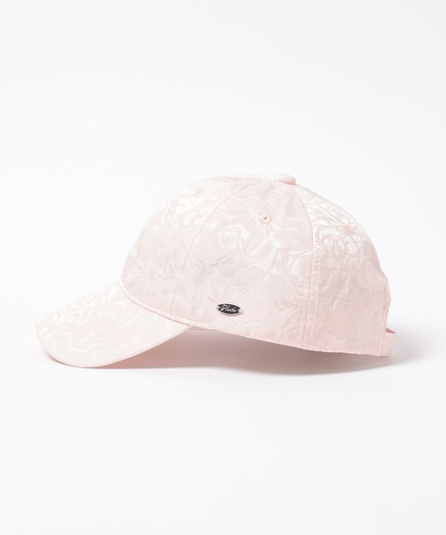 Heather（ヘザー）の「ROSEジャガードCAP　1056197（キャップ・レディース・ブラック/ピンク・ONE SIZE）」の10枚目の写真