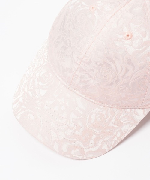 Heather（ヘザー）の「ROSEジャガードCAP　1056197（キャップ・レディース・ブラック/ピンク・ONE SIZE）」の11枚目の写真