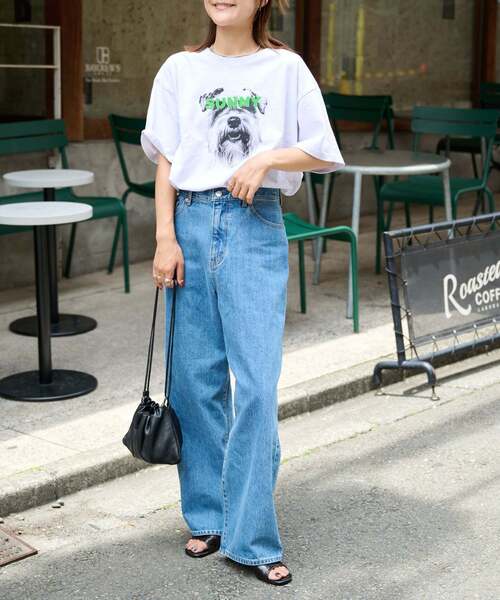 OUTDOOR PRODUCTS（アウトドアプロダクツ）の「追加4 ピグメントカットオフZOO TEE（Tシャツ/カットソー・レディース・アイボリー/グレー/ライトグレー・FREE）」の10枚目の写真