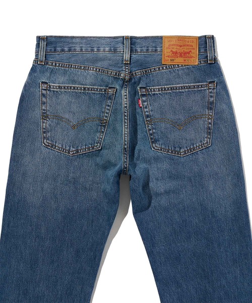 Levi's（リーバイス）の「Levi's/リーバイス 505(TM) レギュラーフィットジーンズ（デニムパンツ・メンズ・ダークインディゴブルー・W36 L32/W34 L32/W33 L32/W32 L32/W30 L32/W29 L32/W28 L32）」の10枚目の写真