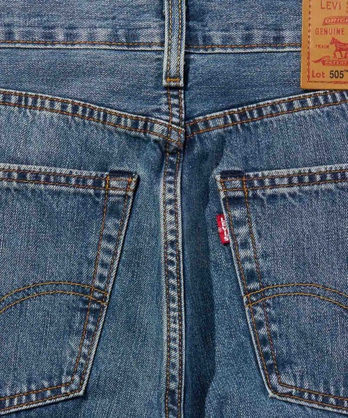 Levi's（リーバイス）の「Levi's/リーバイス 505(TM) レギュラーフィットジーンズ（デニムパンツ・メンズ・ダークインディゴブルー・W36 L32/W34 L32/W33 L32/W32 L32/W30 L32/W29 L32/W28 L32）」の11枚目の写真