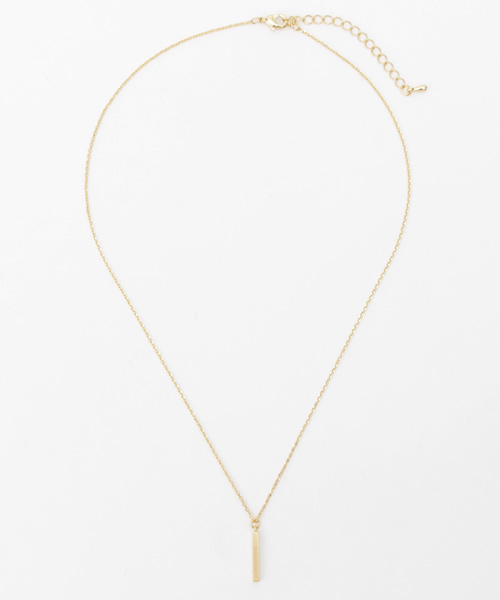folklore（フォルクローレ）の「シンプルシルエット[V字][I字]モチーフネックレス（ネックレス・レディース・その他1/その他2/その他3/その他・ﾌﾘ-）」の5枚目の写真