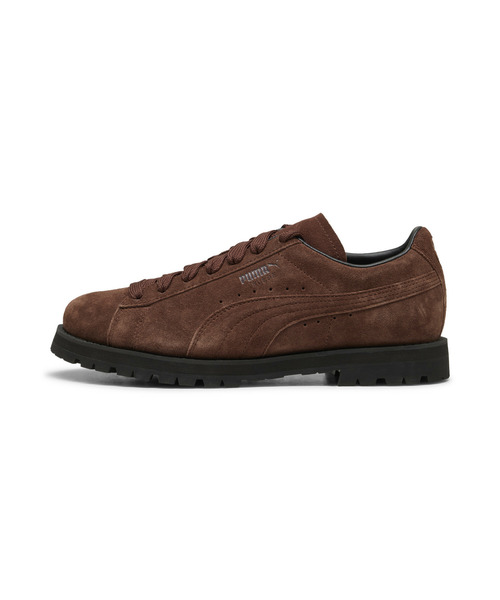 PUMA(プーマ)の「PUMA プーマ メンズ スウェード ビブラム スニーカー(スニーカー・メンズ・ブラック/チョコ・27.5cm/28.0cm/25.5cm/27.0cm/25.0cm/29.0cm/26.0cm/26.5cm/30.0cm/28.5cm)」の4枚目の写真