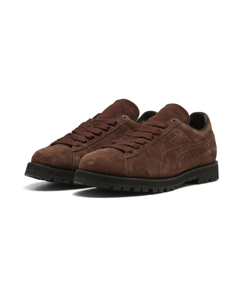 PUMA(プーマ)の「PUMA プーマ メンズ スウェード ビブラム スニーカー(スニーカー・メンズ・ブラック/チョコ・27.5cm/28.0cm/25.5cm/27.0cm/25.0cm/29.0cm/26.0cm/26.5cm/30.0cm/28.5cm)」の5枚目の写真