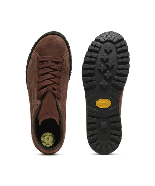 PUMA(プーマ)の「PUMA プーマ メンズ スウェード ビブラム スニーカー(スニーカー・メンズ・ブラック/チョコ・27.5cm/28.0cm/25.5cm/27.0cm/25.0cm/29.0cm/26.0cm/26.5cm/30.0cm/28.5cm)」の7枚目の写真