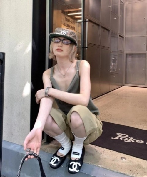 Vipoa（ヴィポア）の「折り返しデザインハーフパンツ（その他パンツ・レディース・ベージュ・MEDIUM/LARGE）」の7枚目の写真