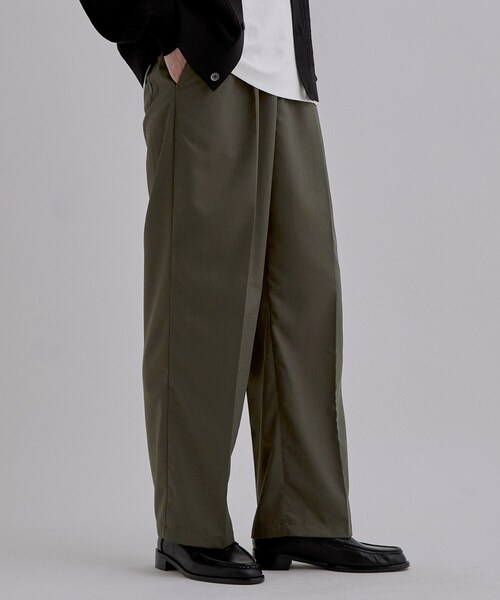tk.TAKEO KIKUCHI(ティーケータケオキクチ)の「イージー1タックストレートパンツ(その他パンツ・メンズ・ブラック/グレー/ブラウン系その他・02/03/04)」の12枚目の写真