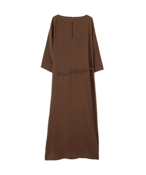 YLEVE(イレーヴ)の「YLEVE / RAYON-POLYESTER BROAD DRESS(ワンピース・レディース・ブラウン/ブラック・1)」の7枚目の写真