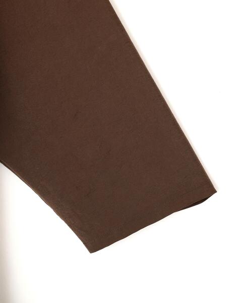 YLEVE(イレーヴ)の「YLEVE / RAYON-POLYESTER BROAD DRESS(ワンピース・レディース・ブラウン/ブラック・1)」の10枚目の写真