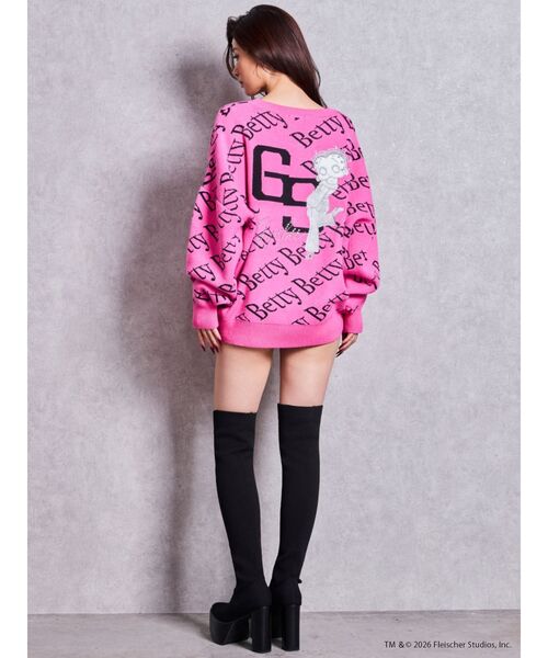 GYDA（ジェイダ）の「チャンキーソールサイハイニットブーツ（ブーツ・レディース・ブラック・LARGE/MEDIUM/SMALL）」の5枚目の写真