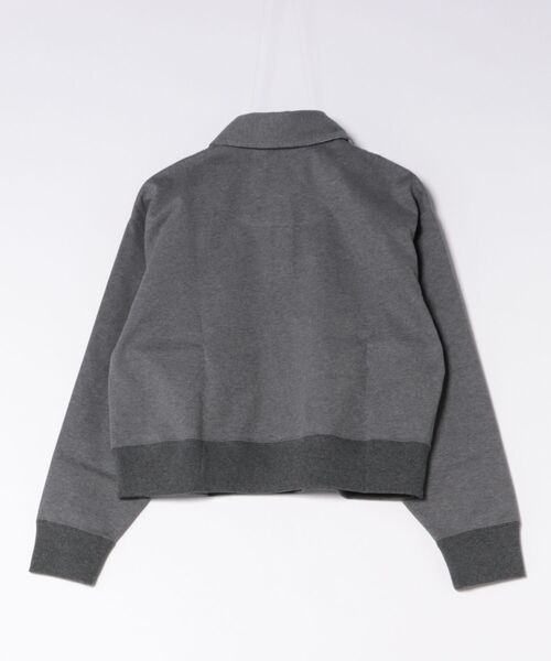 Vivienne Westwood(ヴィヴィアンウエストウッド)の「ボンディングジャージオーブパッチポロトップ(Tシャツ/カットソー・レディース・ブラック/チャコールグレー・FREE)」の3枚目の写真