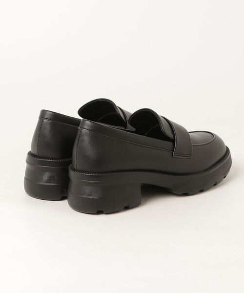 FLAT(フラット)の「軽量厚底 スニーカーソールローファー(ローファー・レディース・ブラック・22.5cm/23.0cm/23.5cm/24.0cm/24.5cm/25.0cm)」の21枚目の写真