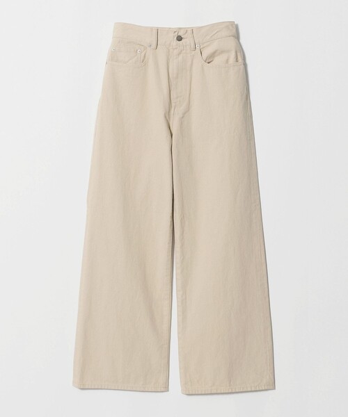 UNITED ARROWS(ユナイテッドアローズ)の「ルーズ ストレート デニムパンツ 26FW(デニムパンツ・レディース・ブラウン系/ライトブルー/ベージュ・36/34/38)」の1枚目の写真