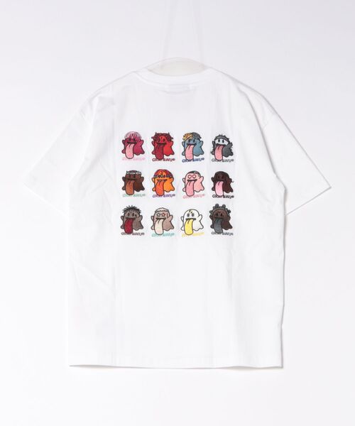 GRAF&WU（グラフアンドユー）の「【GRAF&WU/グラフアンドウー】バック刺繍Tシャツ（Tシャツ/カットソー・メンズ・ライトグレー/ホワイト・X-LARGE/LARGE）」の3枚目の写真