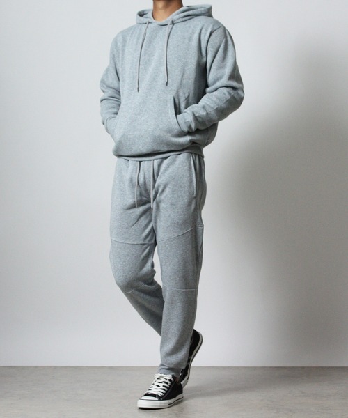 NYLAUS(ナイラス)の「【Nylaus】裏起毛 スウェットパンツ スリムパンツ ストレッチパンツ 切替デザイン(スウェットパンツ・メンズ・杢グレー/ブラック/チャコール/ネイビー・M/LL/L)」の7枚目の写真