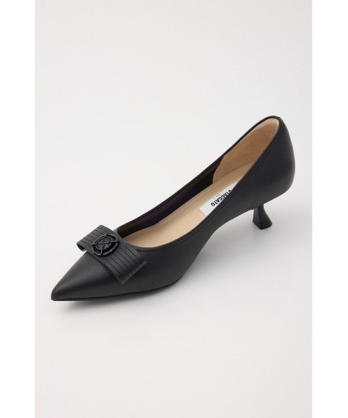 STACCATO（スタッカート）の「ラニーキトゥンヒールパンプス（パンプス・レディース・ホワイト/ブラック・23cm/23.5cm/24cm/22.5cm/24.5cm）」の19枚目の写真