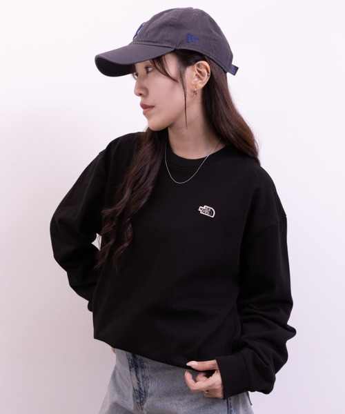 THE NORTH FACE（ザノースフェイス）の「THE NORTH FACE(ザ・ノースフェイス)/M'S EASYON L/S R/TEE（Tシャツ/カットソー・レディース・ブラック/チャコールグレー/クリーム・L/M/XL）」の7枚目の写真