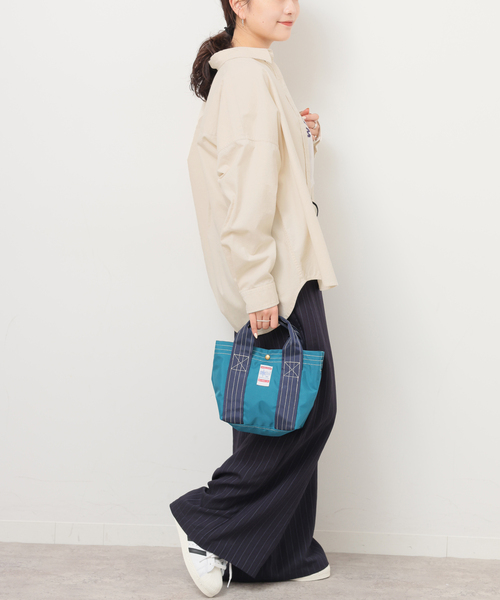 JOURNAL STANDARD relume(ジャーナルスタンダード レリューム)の「《追加》コットンコーデュロイオーバーサイズシャツ(シャツ/ブラウス・レディース・ピンク/ホワイト/グレー・FREE)」の12枚目の写真