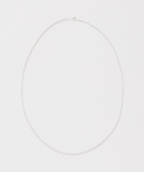 BEAUTY&YOUTH UNITED ARROWS(ビューティーアンドユースユナイテッドアローズ)の「SILVER925 スクリュー チェーン ネックレス(ネックレス・メンズ・シルバー・FREE)」の2枚目の写真