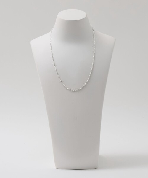 BEAUTY&YOUTH UNITED ARROWS(ビューティーアンドユースユナイテッドアローズ)の「SILVER925 スクリュー チェーン ネックレス(ネックレス・メンズ・シルバー・FREE)」の7枚目の写真