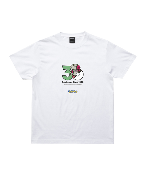 ZOZOSPOT(ゾゾスポット)の「Pokemon 30th Anniversary 1025 T-shirt 「モロバレル」(Tシャツ/カットソー・レディース・ホワイト・SMALL/MEDIUM/LARGE/X-LARGE/XX-LARGE/XXX-LARGE/100cm/110cm/120cm/130cm/140cm/150cm/160cm)」の1枚目の写真