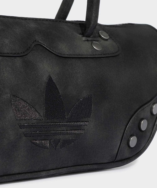 adidas(アディダス)の「ボウリング バッグ スタッド / アディダスオリジナルス adidas Originals(ショルダーバッグ・メンズ・ブラック・FREE)」の5枚目の写真