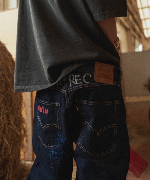 Levi's(リーバイス)の「Levi's/リーバイス Levi’s(R) x CPD HOOME 578 BAGGY JEANS(デニムパンツ・メンズ・ダークインディゴブルー・31inch/30inch/29inch/28inch/36inch/34inch/33inch/32inch)」の2枚目の写真