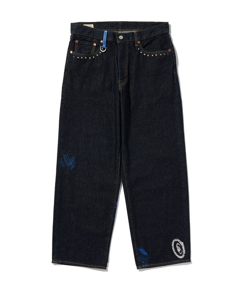 Levi's(リーバイス)の「Levi's/リーバイス Levi’s(R) x CPD HOOME 578 BAGGY JEANS(デニムパンツ・メンズ・ダークインディゴブルー・31inch/30inch/29inch/28inch/36inch/34inch/33inch/32inch)」の5枚目の写真