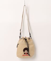 モンチッチ monchhichi  2way 巾着ショルダーバッグ ショルダーバッグ