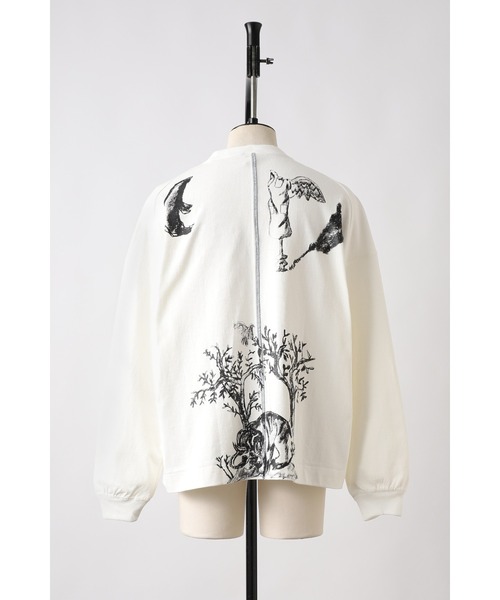 SHINYAKOZUKA（シンヤコヅカ）の「【ZOZO限定】WONDERFUL WANDER(upcycled L/S tee)（Tシャツ/カットソー・メンズ・ブラック/ホワイト/オリーブ・X-SMALL/SMALL/MEDIUM/LARGE/X-LARGE）」の6枚目の写真