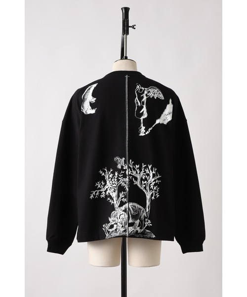 SHINYAKOZUKA（シンヤコヅカ）の「【ZOZO限定】WONDERFUL WANDER(upcycled L/S tee)（Tシャツ/カットソー・メンズ・ブラック/ホワイト/オリーブ・X-SMALL/SMALL/MEDIUM/LARGE/X-LARGE）」の9枚目の写真
