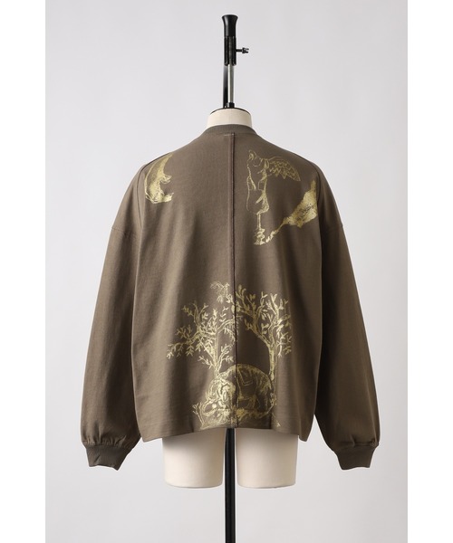 SHINYAKOZUKA（シンヤコヅカ）の「【ZOZO限定】WONDERFUL WANDER(upcycled L/S tee)（Tシャツ/カットソー・メンズ・ブラック/ホワイト/オリーブ・X-SMALL/SMALL/MEDIUM/LARGE/X-LARGE）」の12枚目の写真