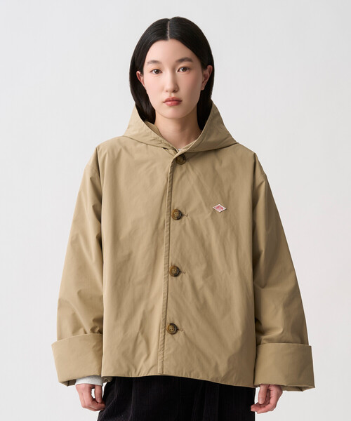 DANTON(ダントン)の「DANTON | 中綿フードジャケット WOMEN(その他アウター・レディース・ネイビー/ベージュ・36)」の18枚目の写真