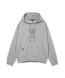 レディース) レースアートワークフードTシャツ