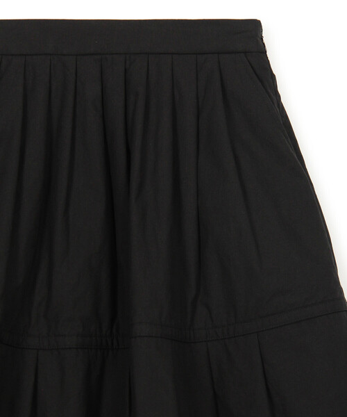 DANTON(ダントン)の「DANTON × eunoia - Tuck Padding Skirt(スカート・レディース・ブラック・F)」の11枚目の写真