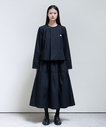 DANTON × eunoia - Tuck Padding Skirt
